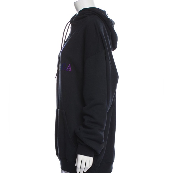 Balenciaga 2018 Rainbow Logo Sweatshirt Hoodie - Picture 4 of 13